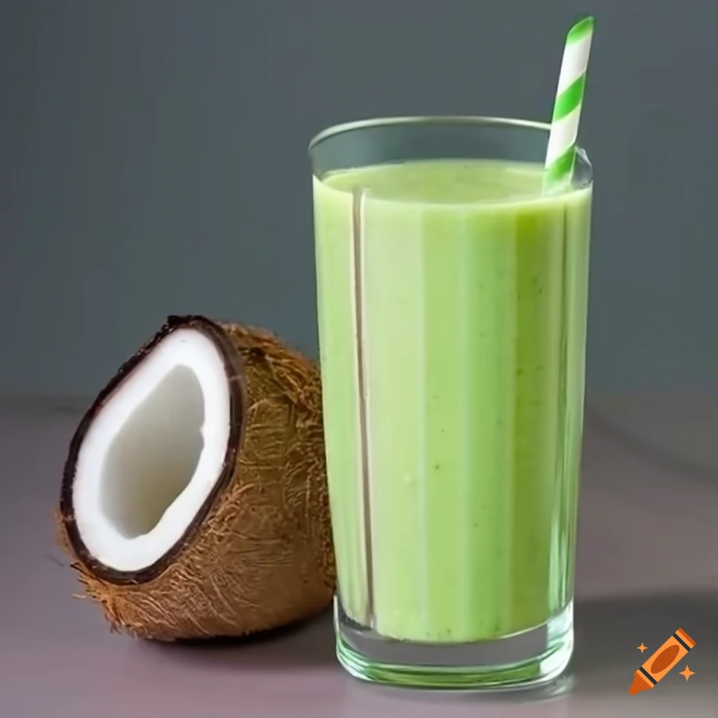 Chlorella-Coconut-Smoothie