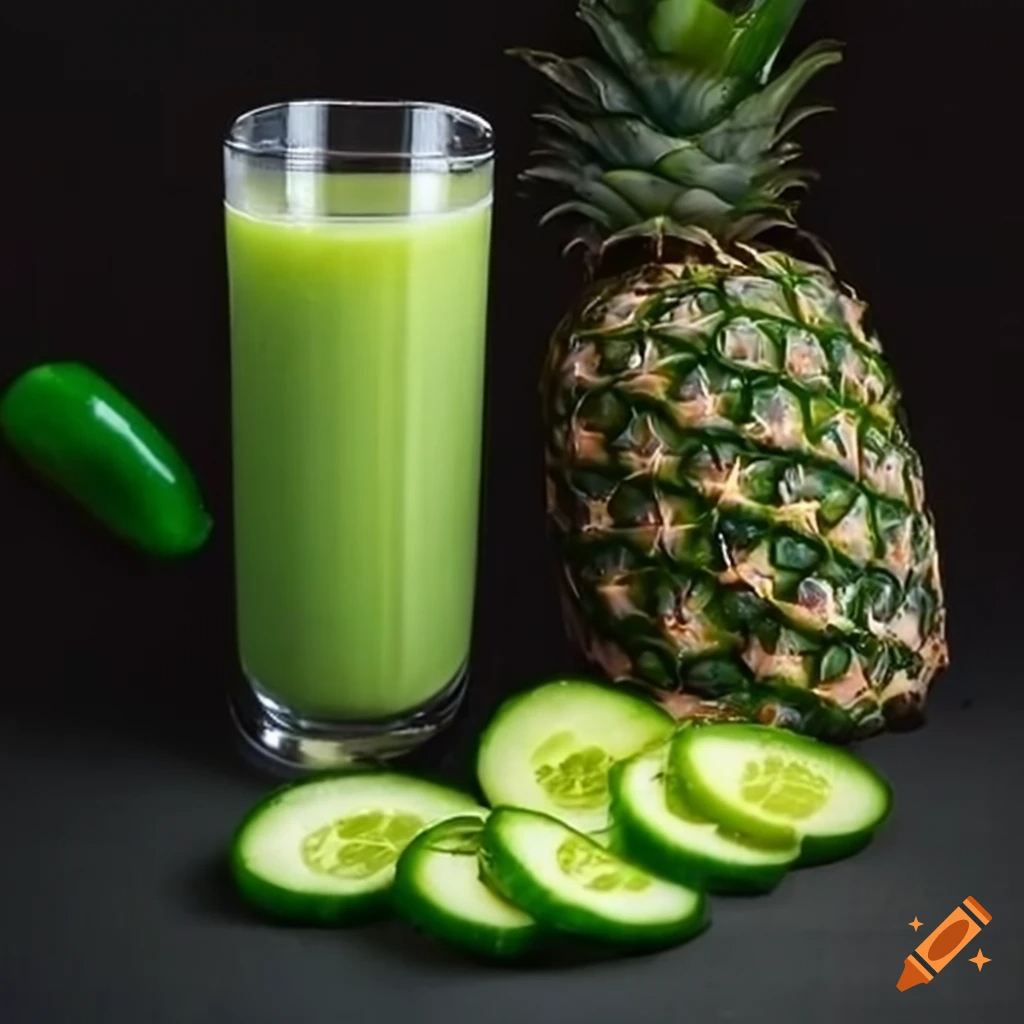 Spicy-Pineapple-Cucumber-Juice