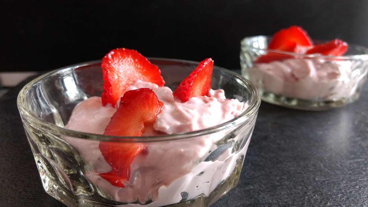 Stawberry Shrikhand