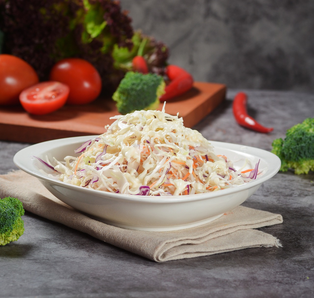 Cabbage and Carrot Salad