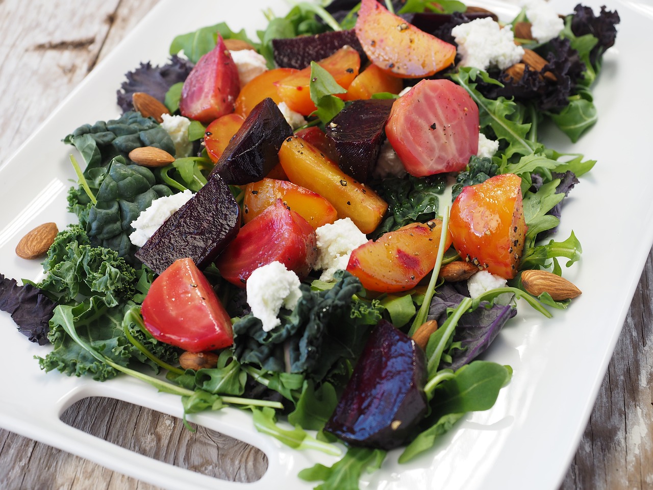 Beet-Peach-Salad