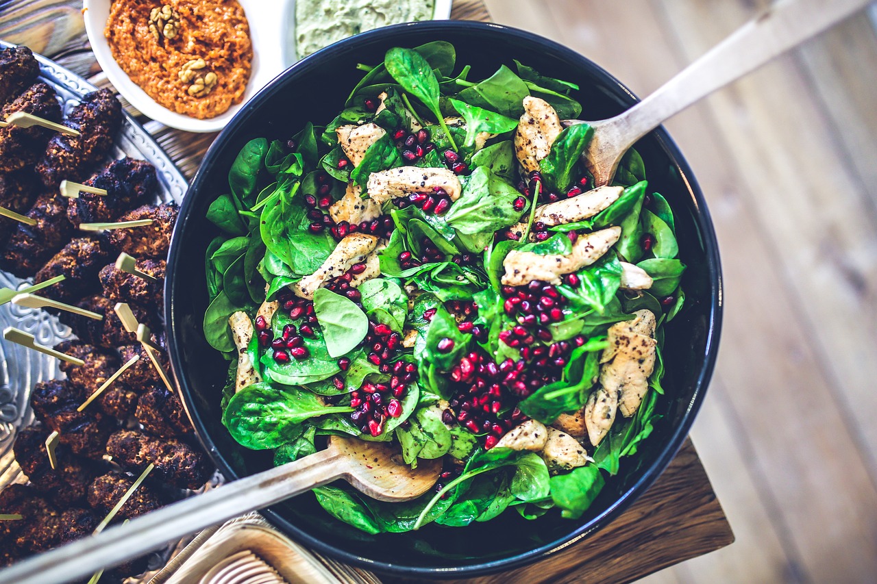 Chicken and Pomegranate Salad