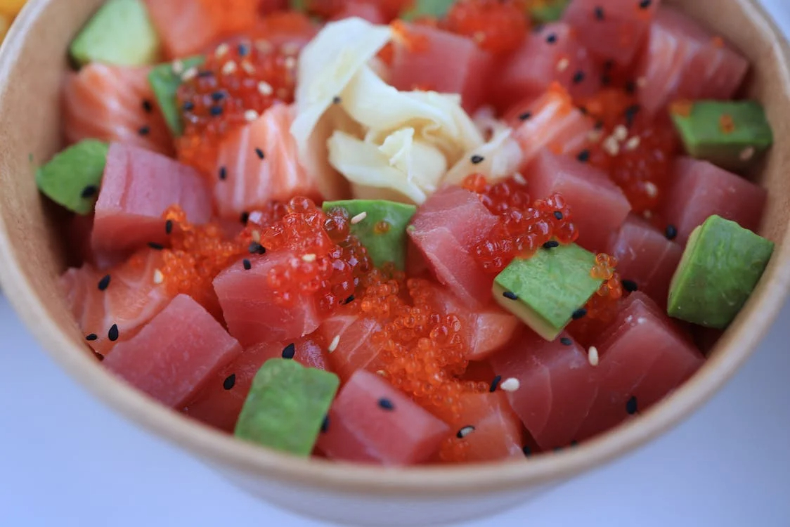 Watermelon and Salmon Salad