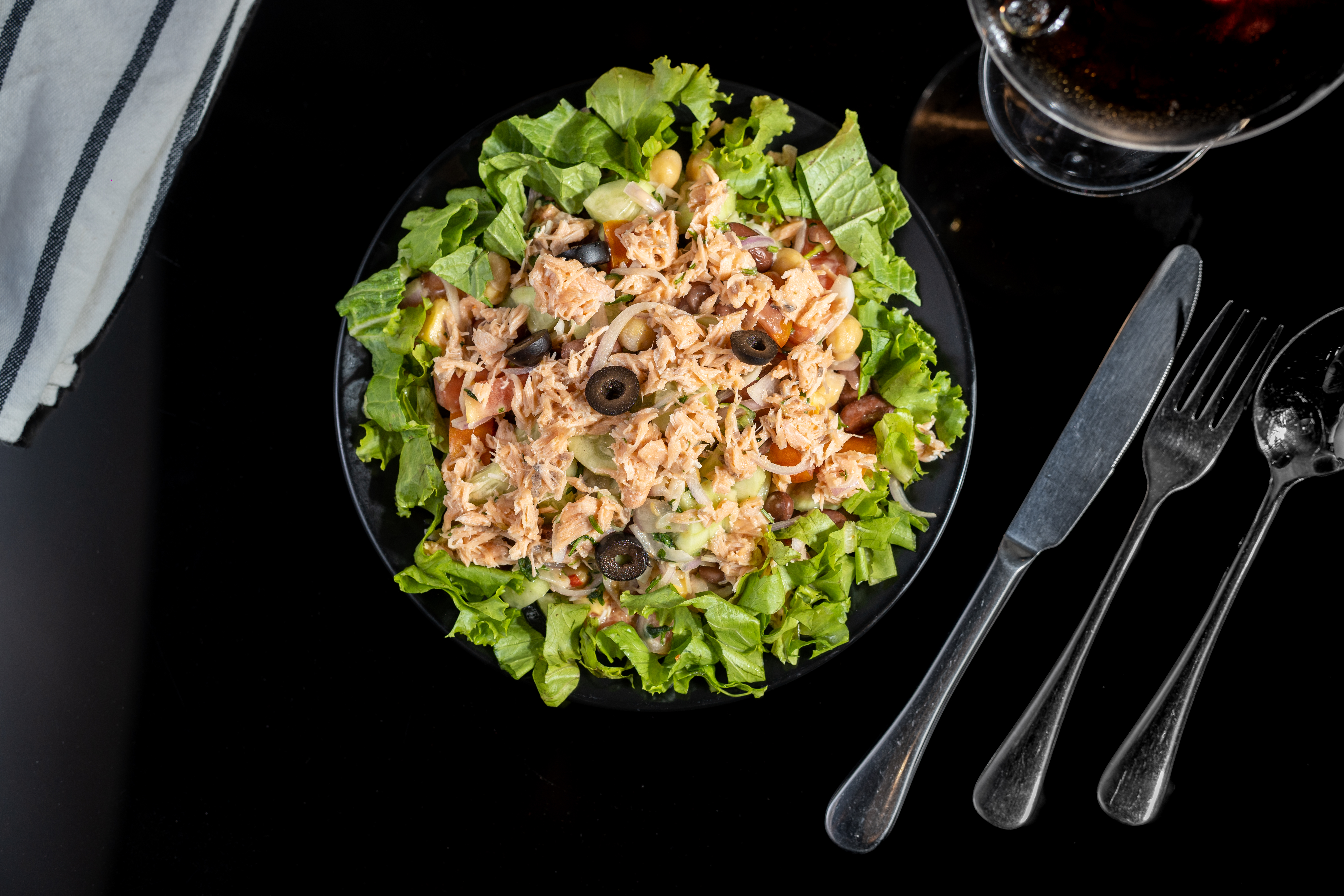 Tuna and Olives Salad